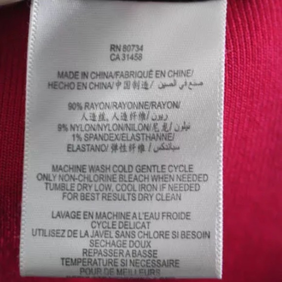 BCBGMAXAZRIA Pink Magenta SlimFit - Picture 5 of 5